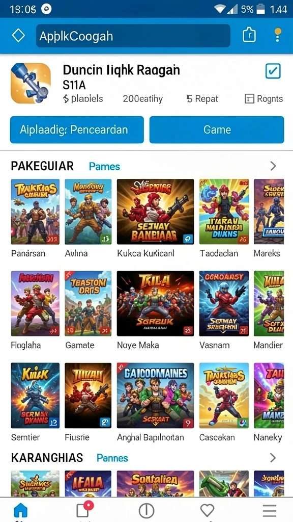567tv - Antarmuka pengguna 567TV yang menarik dan modern.