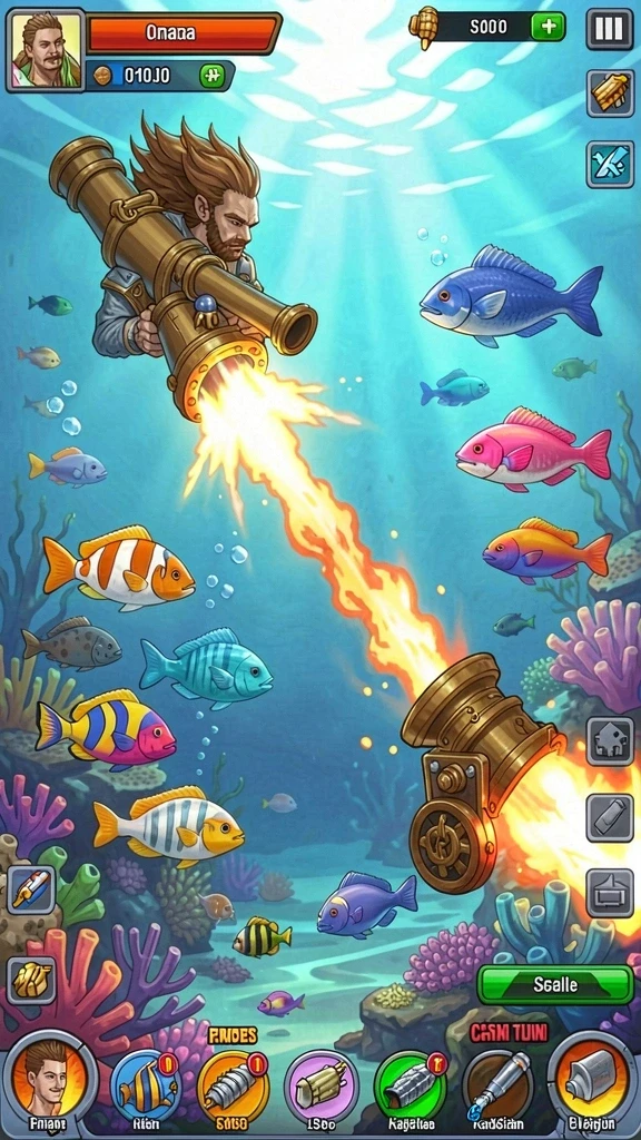 kingslot - Grafis berkualitas tinggi yang memukau mata.