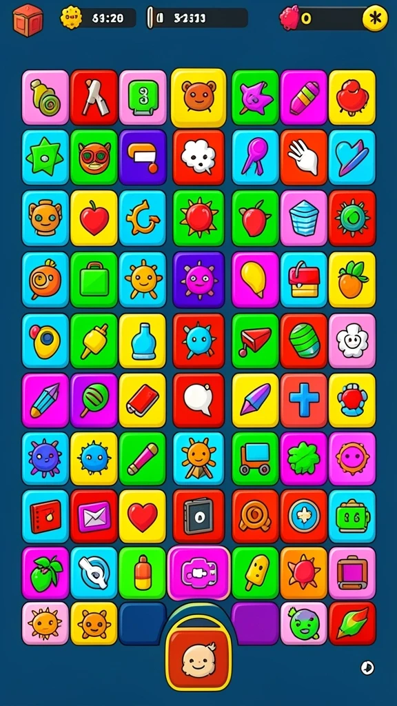 nekototo - Gambaran petualangan di level yang penuh warna.
