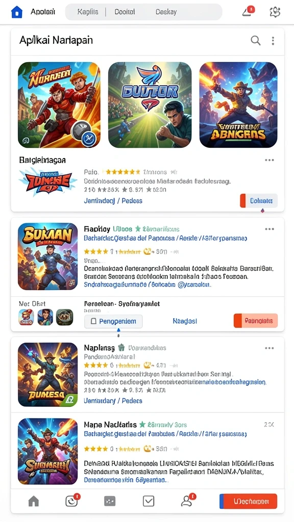 rajabotak - Tangkapan layar menunjukkan karakter unik dalam permainan.