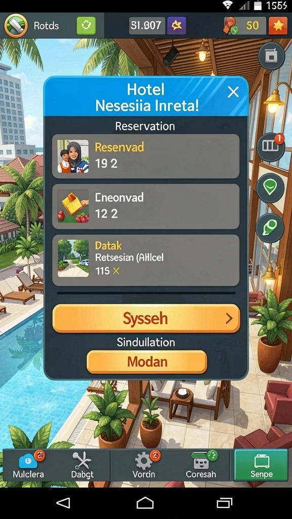 yy123 - Tampilan menu utama yang menarik dan mudah dinavigasi.